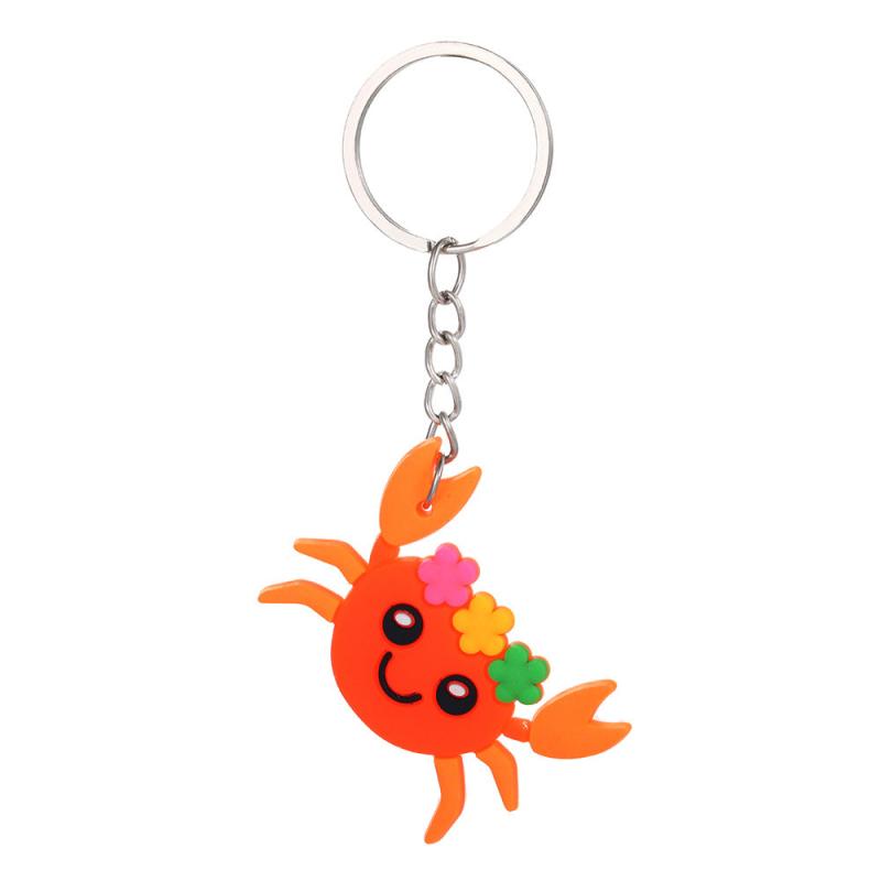 Set of 12 Marine Animal Keychains