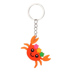 Set of 12 Marine Animal Keychains