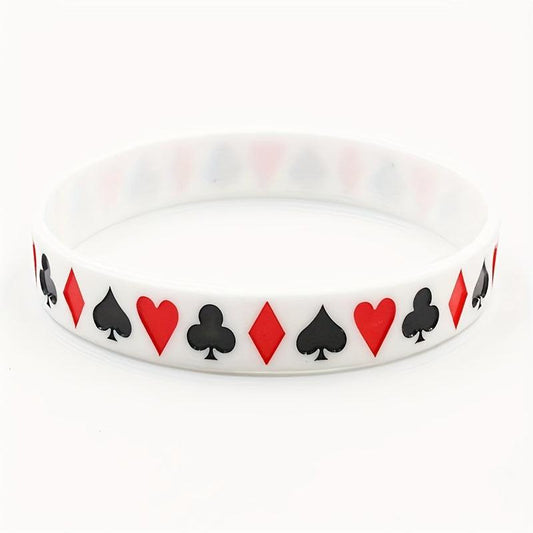 Stylish Poker Bracelet for Men Women