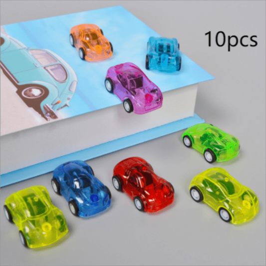 10pcs Pull Back Race Cars for Kids Party Favors & Prizes