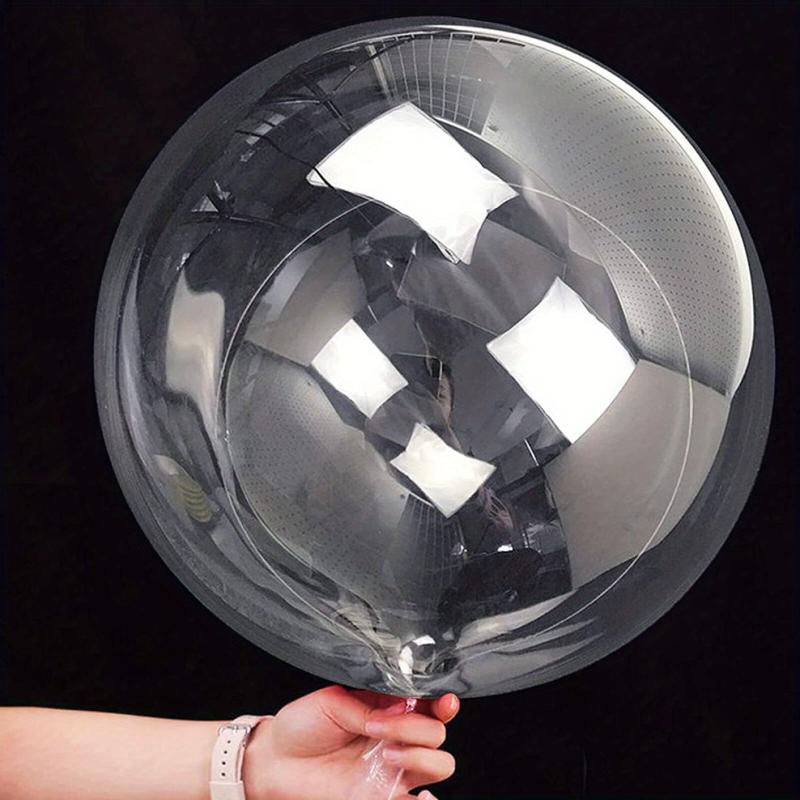 10pcs 45 Transparent Balloons Romantic Birthday Party Scene Decoration