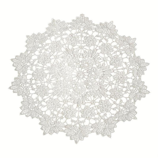 Vintage Tassel Hotel Oval Mat Tablecloth TV Machine Table Lace Cloth