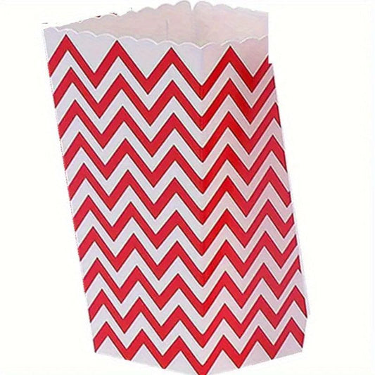 24 Colorful Popcorn Boxes for Parties & Movie Nights