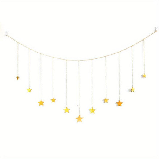 Moon Phase Wall Hanging Boho Decor Garland Moons Hanging Art