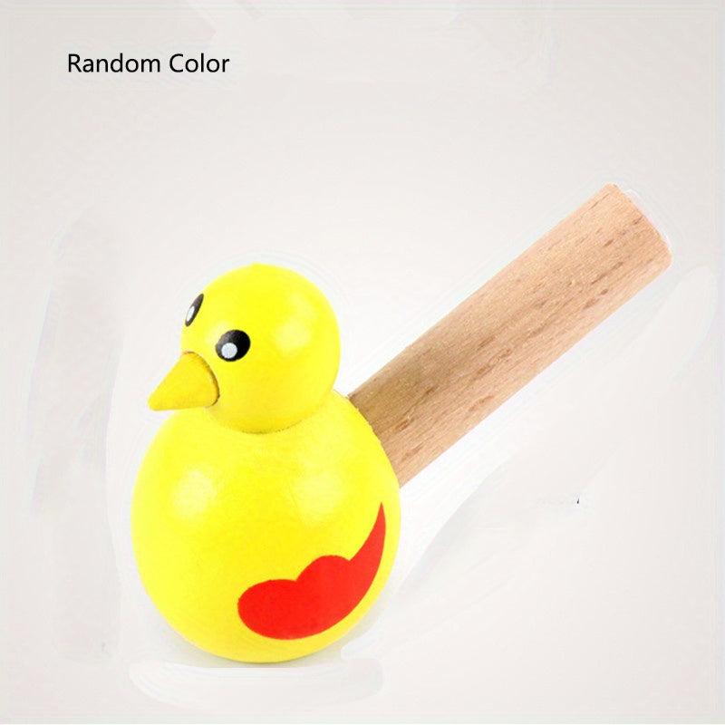 Kids Wooden Toy Mini Whistle Bird Musical Toy