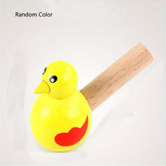 Kids Wooden Toy Mini Whistle Bird Musical Toy