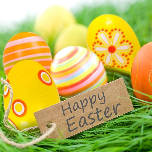 12pcs Random Pattern Easter Egg Charms Party Decorations