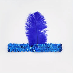 Halloween Red Sequin Headband for Dance Party