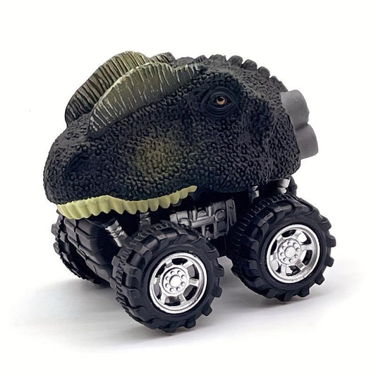 Dinosaur Toy Pull Back Car Realistic Dinosaur Car Mini Monster Truck