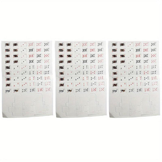 3pcs Mini Poker Adult Game Portable Travel Poker