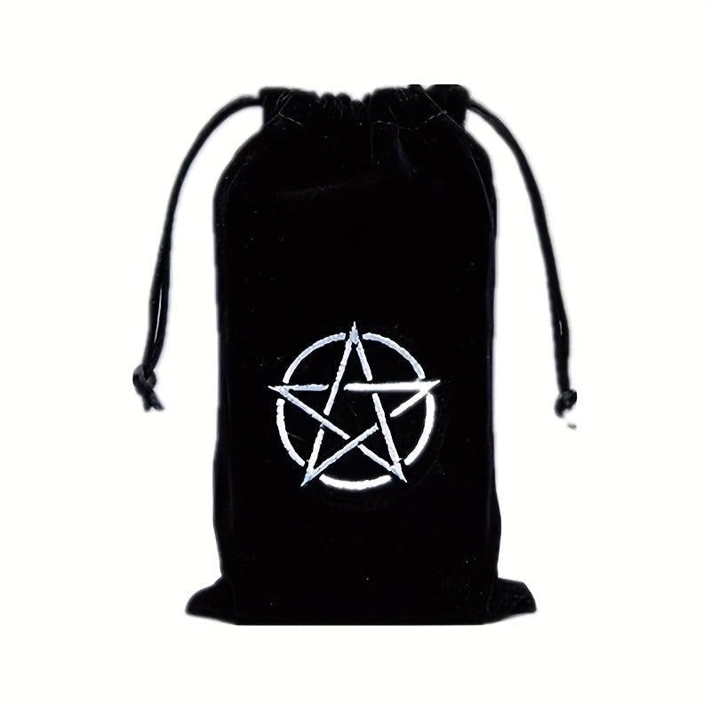 Tarot Storage Bag Embroidery Drawstring Package Witchcraft Supplies