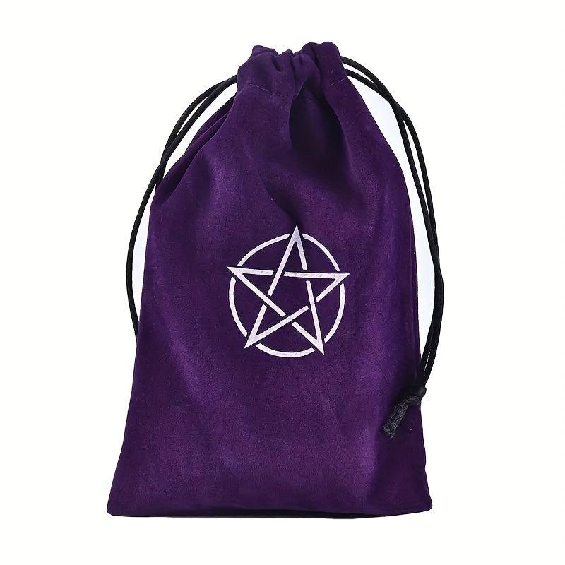 Tarot Storage Bag Embroidery Drawstring Package Witchcraft Supplies