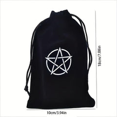 Tarot Storage Bag Embroidery Drawstring Package Witchcraft Supplies