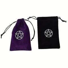 Tarot Storage Bag Embroidery Drawstring Package Witchcraft Supplies