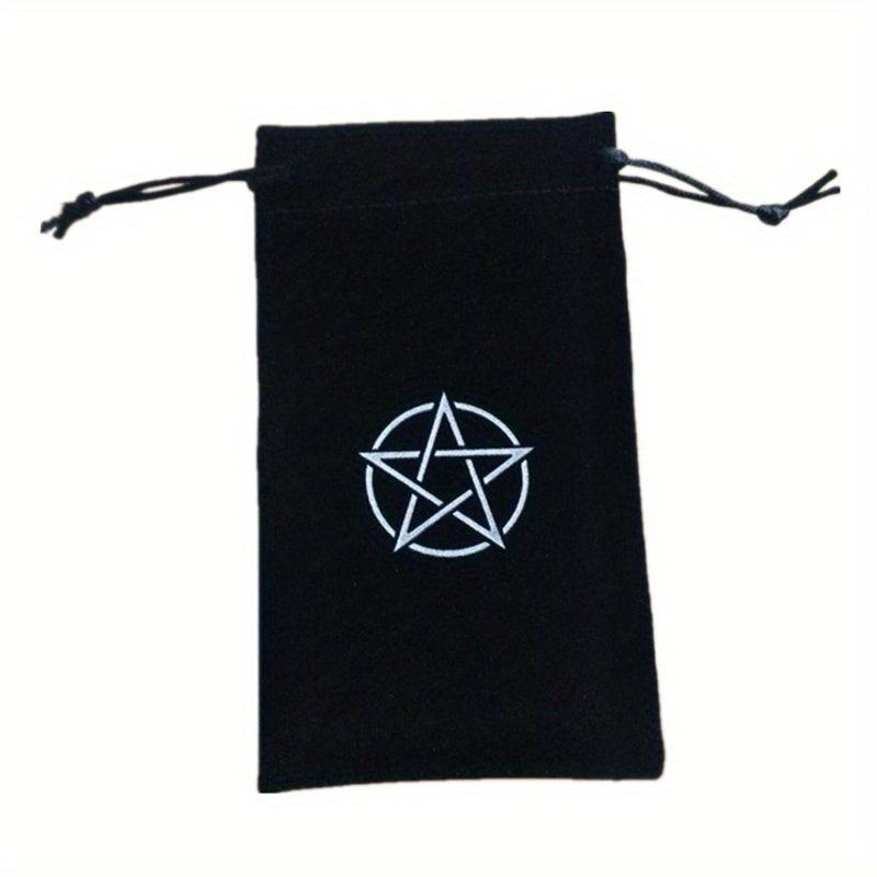 Tarot Storage Bag Embroidery Drawstring Package Witchcraft Supplies