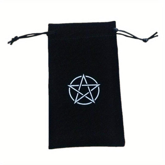 Tarot Storage Bag Embroidery Drawstring Package Witchcraft Supplies