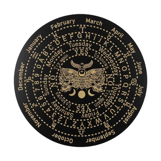 Wood Divination Month Board Probe Witchcraft Altar Supply