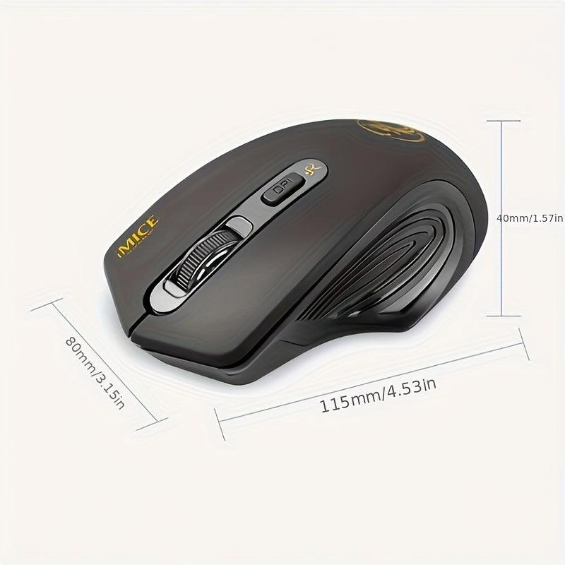 Rechargeable Wireless Gaming Mouse USB PC Laptop