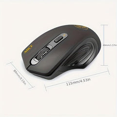 Rechargeable Wireless Gaming Mouse USB PC Laptop