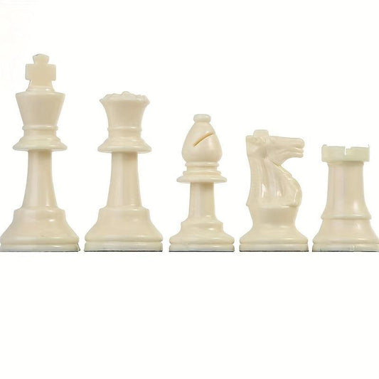 32 Plastic Chess Pieces Set
