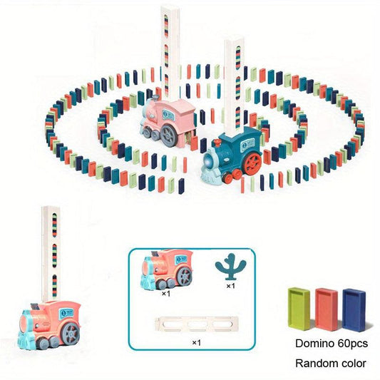 Domino Puzzle Game with Train Power for Game Lover