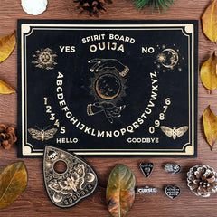 Wooden Talking Board Set with Laser Engraved Planchette