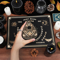Wooden Talking Board Set with Laser Engraved Planchette