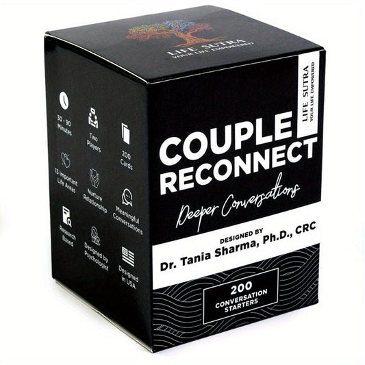Couples Reconnect Game 200 Conversation Cards