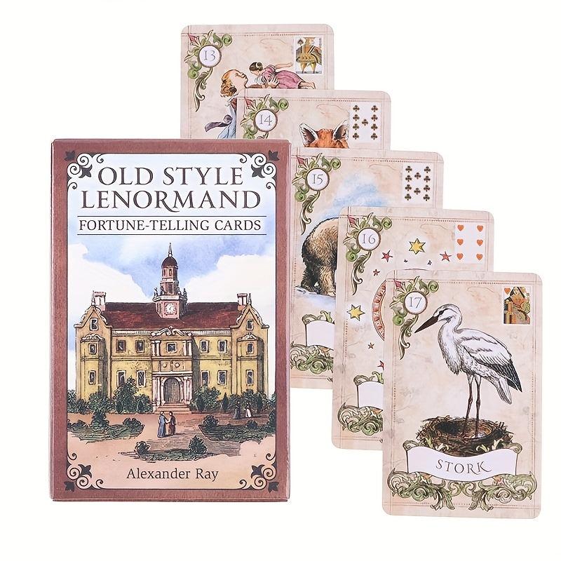 Old Style Lenormand Oracle Cards Deck