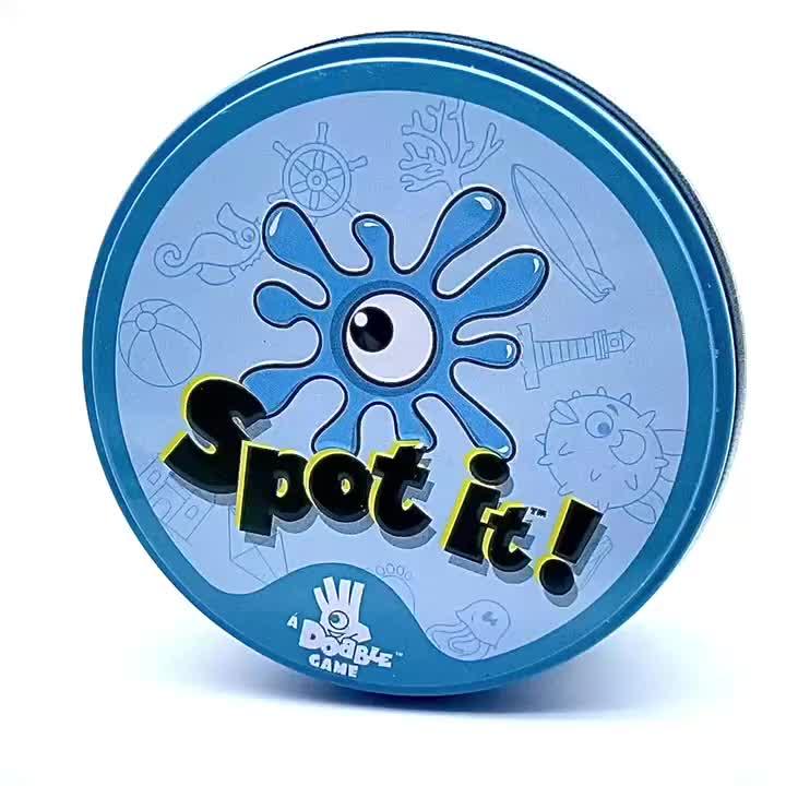 Spot It Game Waterproof Card Toy For Kids