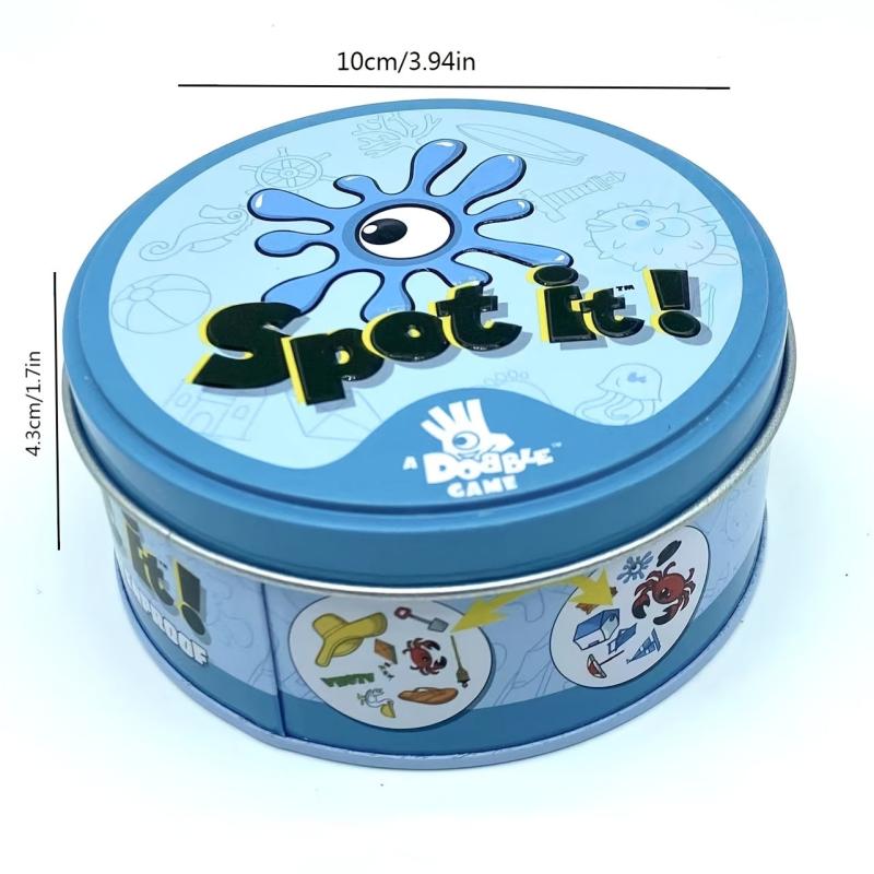 Spot It Game Waterproof Card Toy For Kids