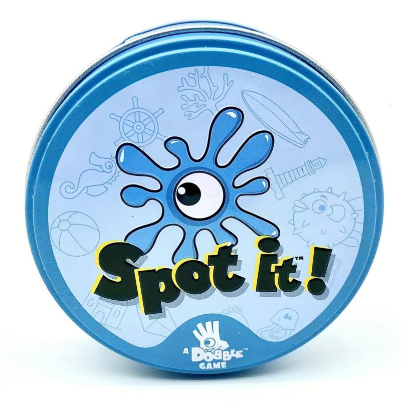 Spot It Game Waterproof Card Toy For Kids