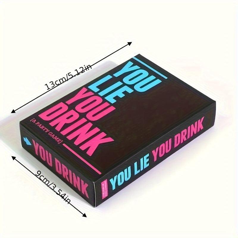 You Lie You Drink Fun Cards Board Game Halloween Gift