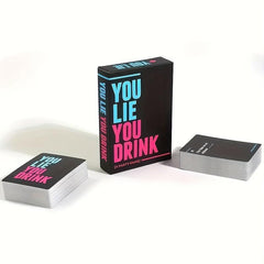 You Lie You Drink Fun Cards Board Game Halloween Gift