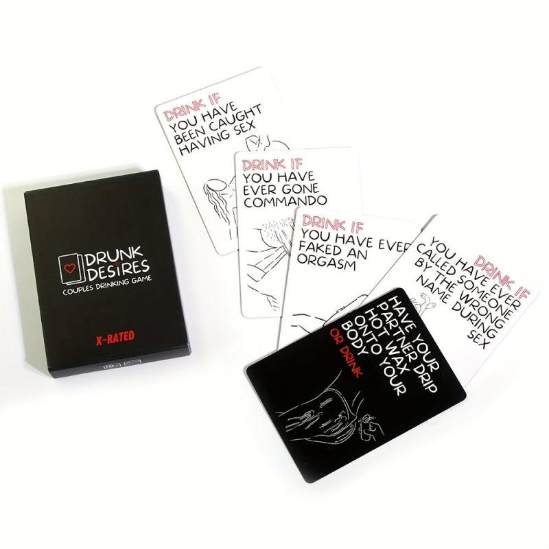 Drink Drunk Games Cards For Couple Party Supplies