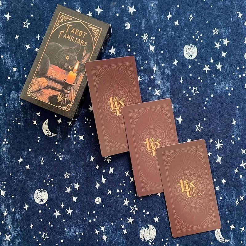 Familiars Tarot Card Deck with Guidebook QR Code