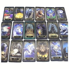 Familiars Tarot Card Deck with Guidebook QR Code