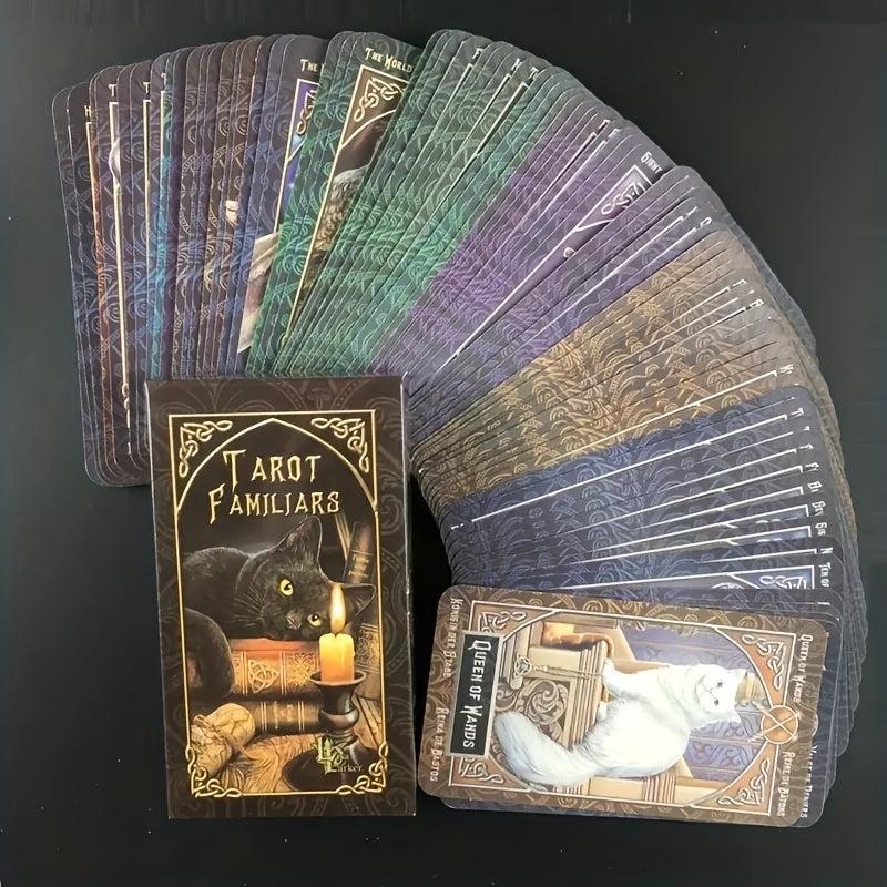 Familiars Tarot Card Deck with Guidebook QR Code