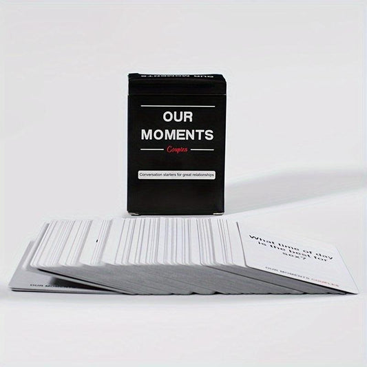 Our Moments Couples Party Game Cards Christmas Halloween Thank You