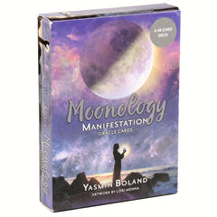 Moonology Manifestation Oracle 48 Card Deck Tarot Learning Moon Love Oracle