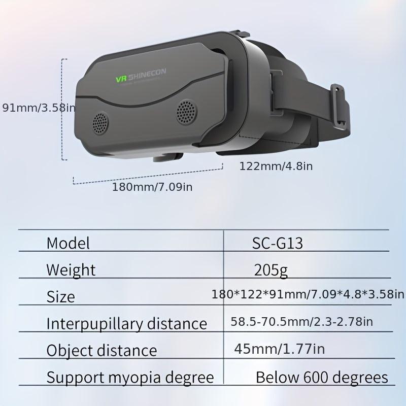 3D VR Virtual Reality Headset Glasses Smartphone Goggles Comfortable