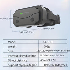 3D VR Virtual Reality Headset Glasses Smartphone Goggles Comfortable