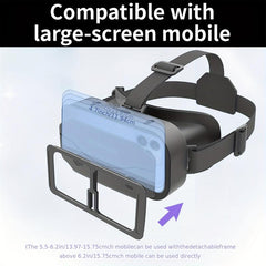 3D VR Virtual Reality Headset Glasses Smartphone Goggles Comfortable