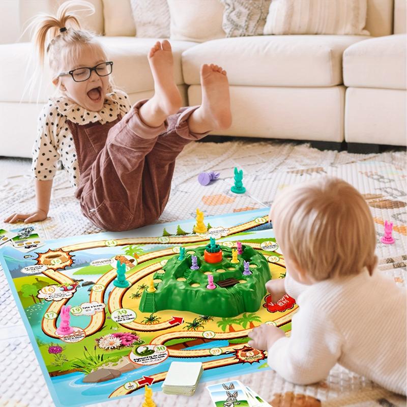 Rabbit Trap Board Game Cards Parent child Toys Interactive Fun