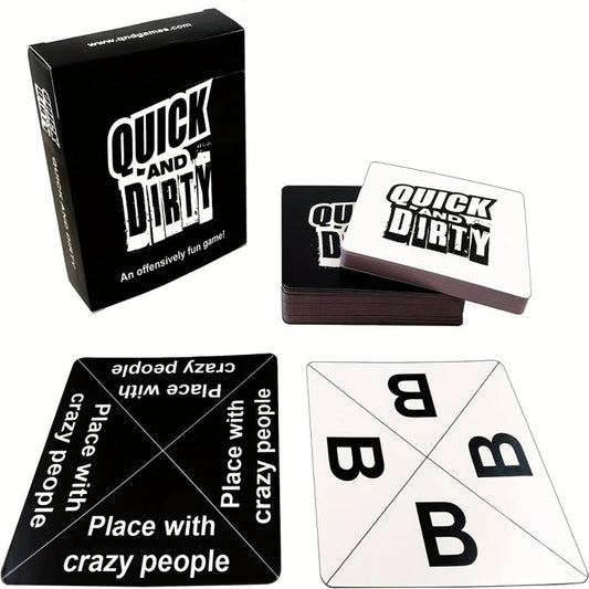 Quick And Dirty Social Comedy Game