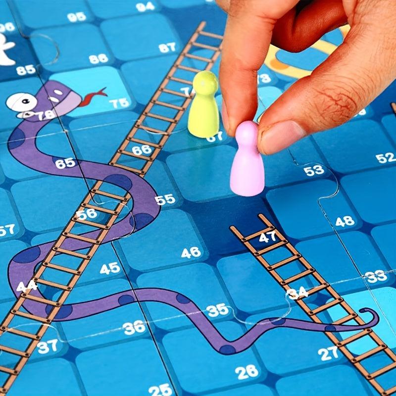 Iron Box Flying & Snake Chess Toys