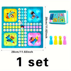 Iron Box Flying & Snake Chess Toys