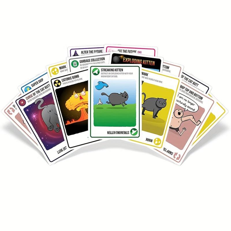 Exploding Kittens Streaking Kittens Expansion Party Game