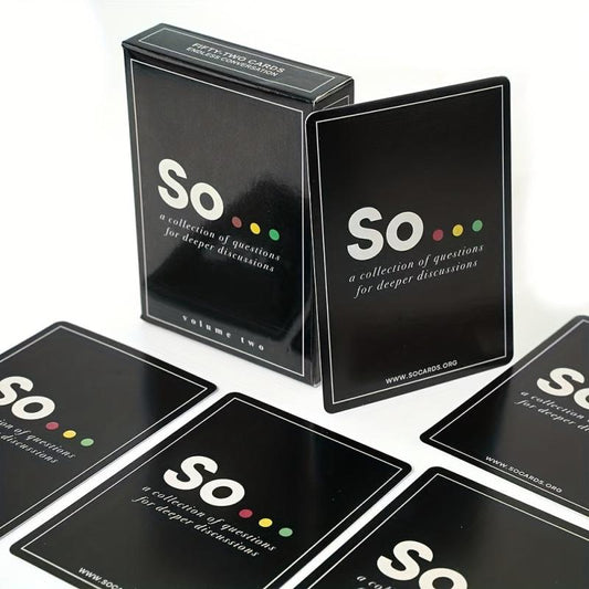 Conversation Starter Family Game Cards
