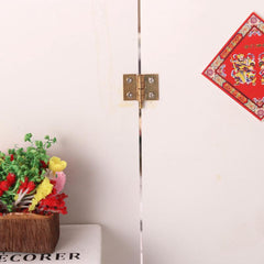 10pcs Mini Hinges 40pcs Screws DIY Doll House Toy Decoration Accessories
